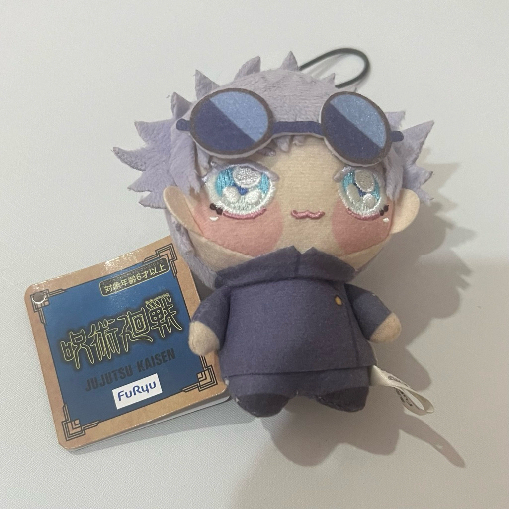 Gojo Satoru Doll Plush High School HS version Chopinui Petite With Tag Jujutsu Kaisen JJK Official M