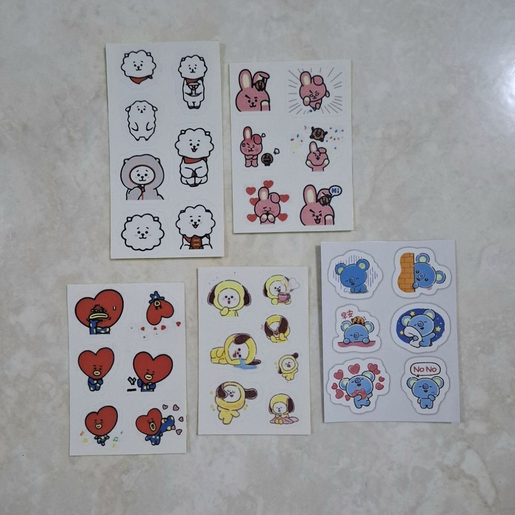 

BT21 Sticker / Sticker BT21 Chimmy | CHERSTUFF.ID