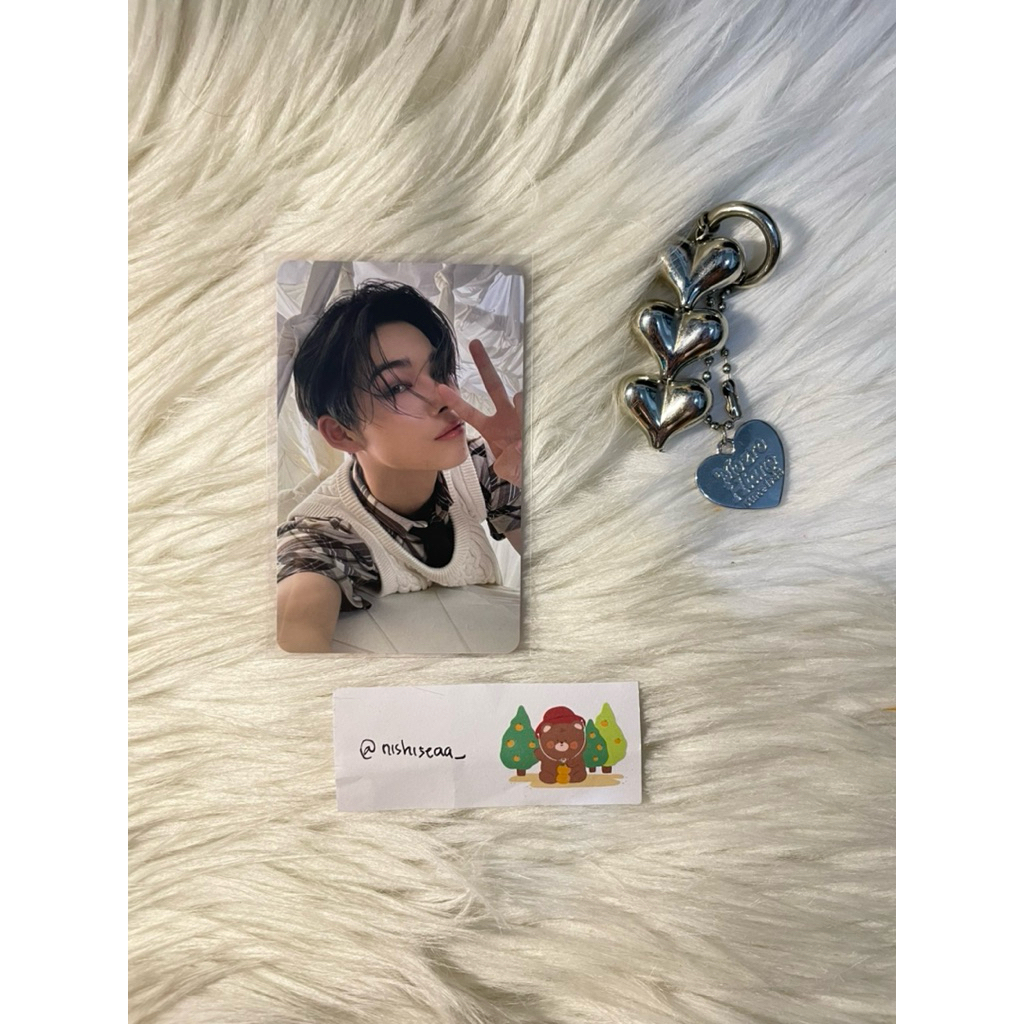 photocard ni-ki enhypen powerstation luckydraw - romance untold