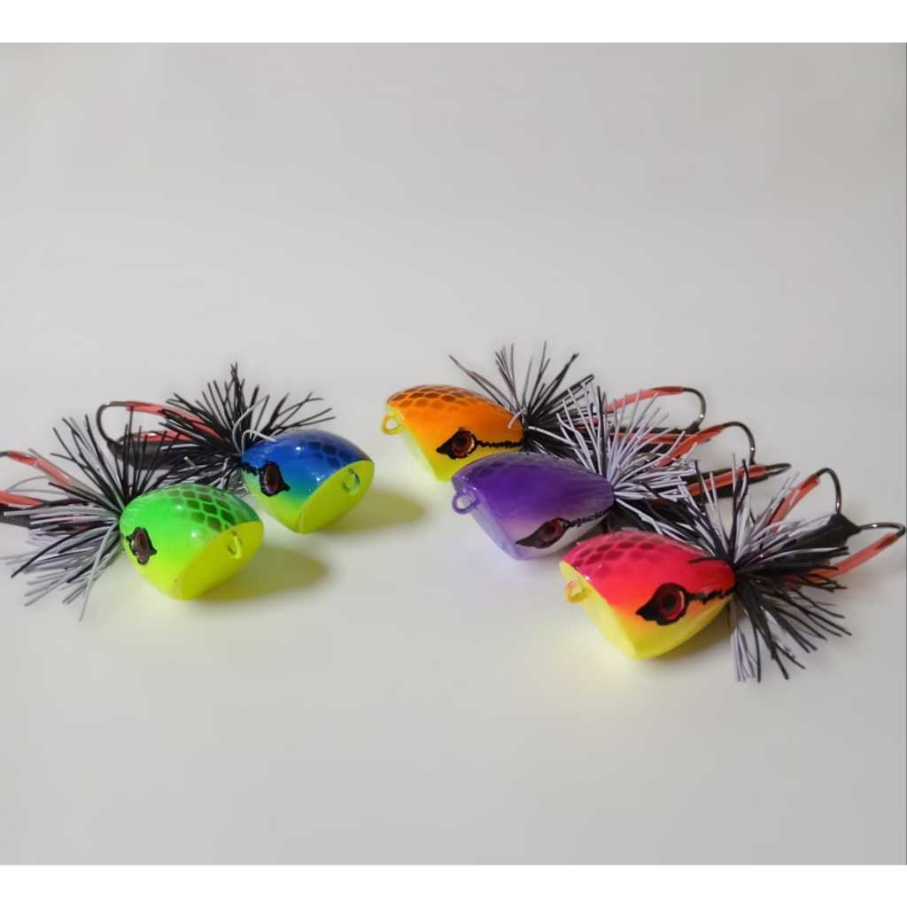 Umpan Casting Gabus Jump Frog Mini 3cm Alure