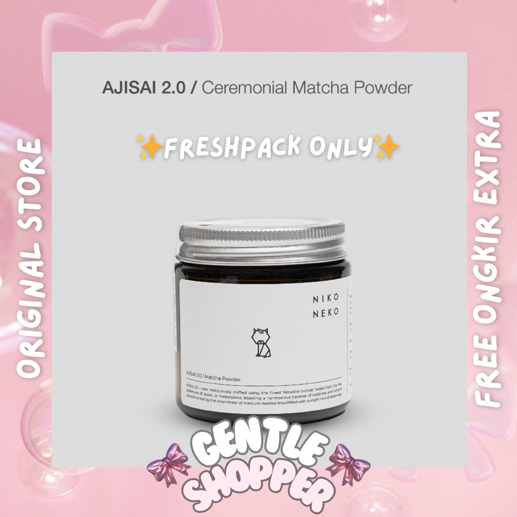 

[READY STOCK] NIKONEKO MATCHA POWDER FRESHPACK ONLY