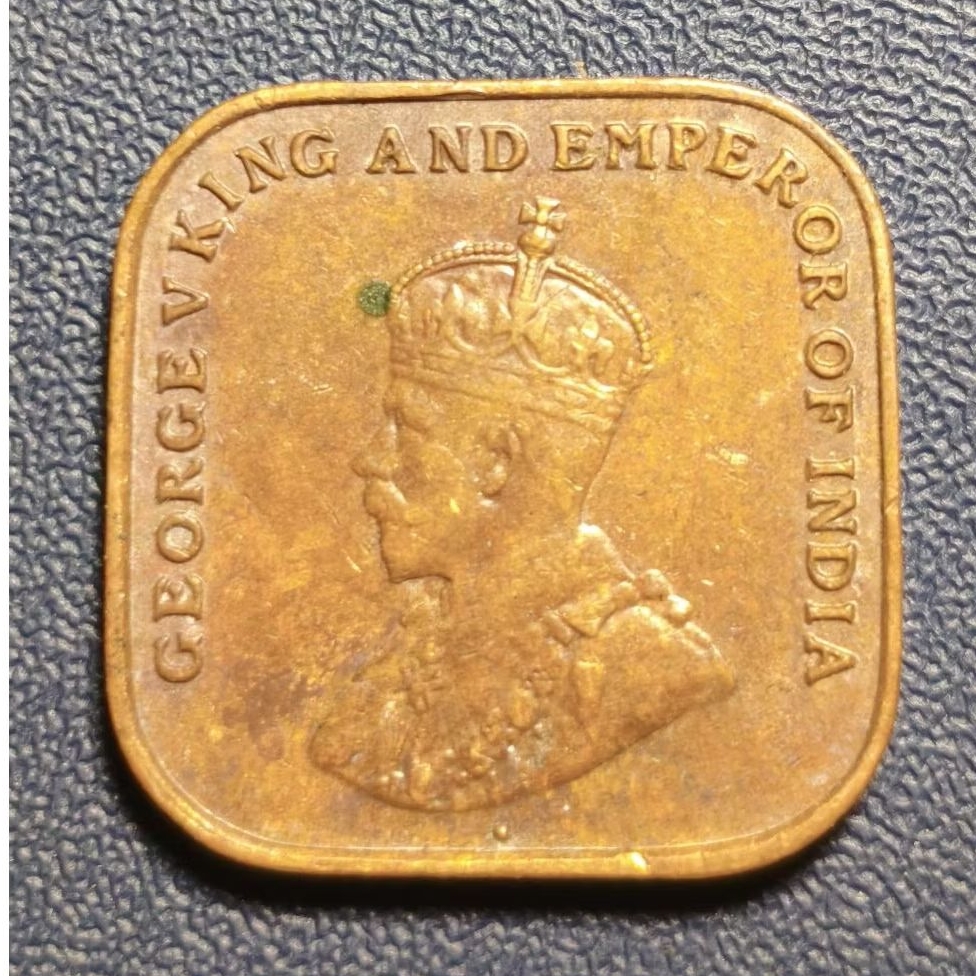 Koleksi Koin Straits Settlement 1 Cent King George V Tahun 1920