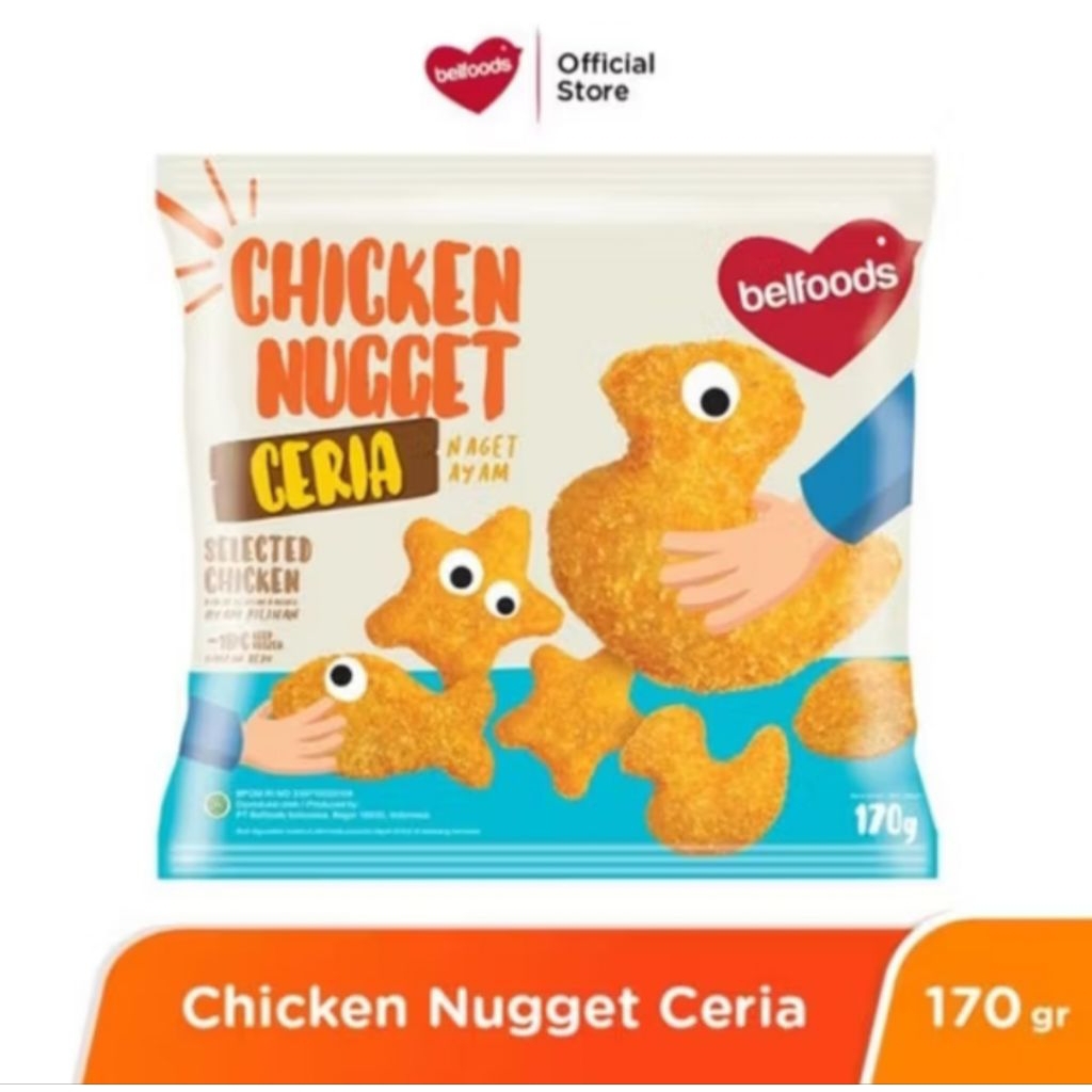 

Chicken Nugget Ceria 170gr