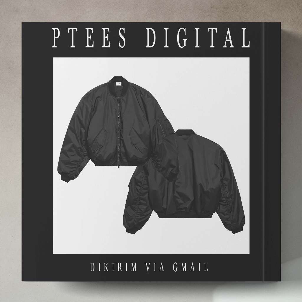 PD0825 - BOMBER JACKET MOCKUP - PSD PHOTOSHOP - MOCKUPS JAKET