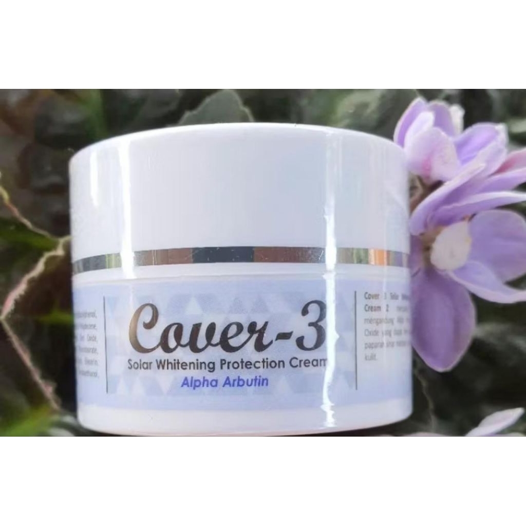 ￼Cover 3 Solar Whitening Protection Cream 10g Arbutin / Cover 3 Sunscreen SPF 50
