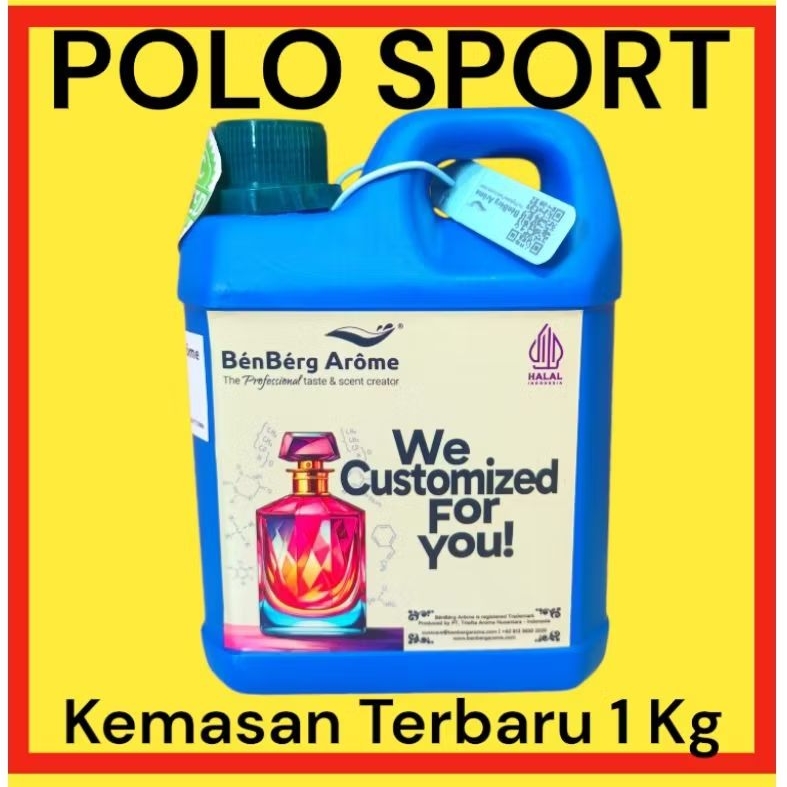 Bibit Parfum Laundry POLO SPORT Benberg Arome