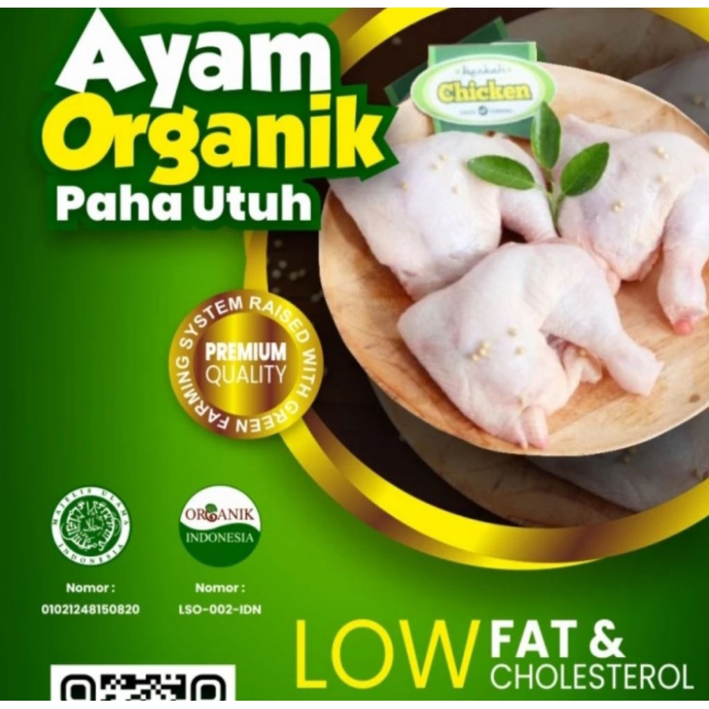 

Paha-Utuh-Ayam-Organik-Berkah-Chicken-Frozen-Food-1000gr