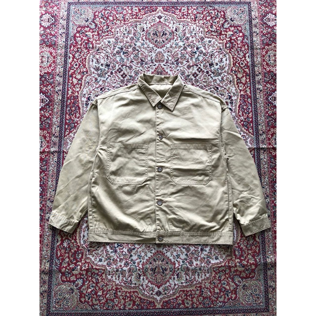 Gu chef work jacket Gu japan streetwear work jacket HG481