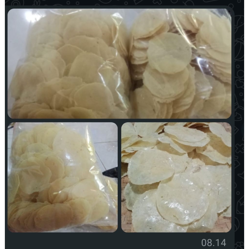 

emping melinjo mentah