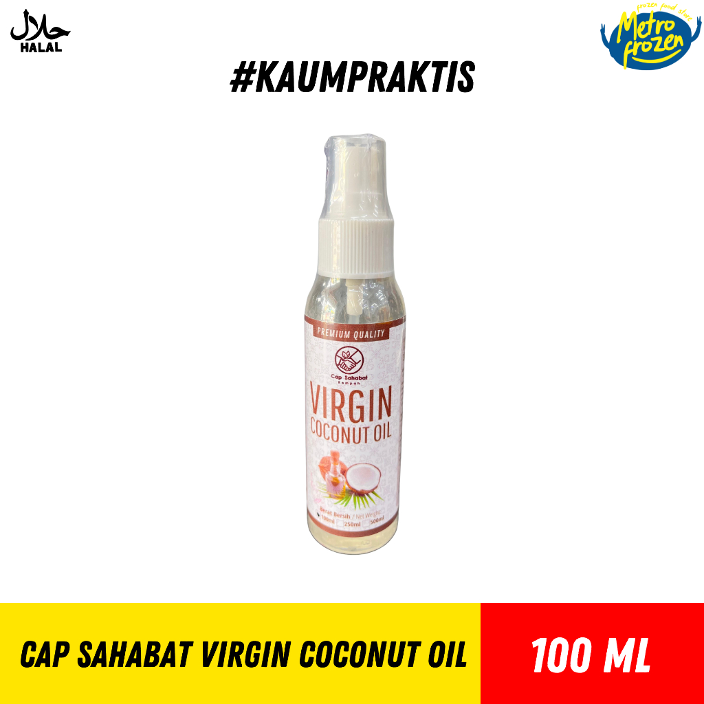 

CAP SAHABAT Virgin Coconut Oil 100ml //minyak kelapa //cap sahabat minyak kelapa