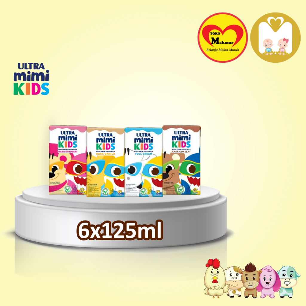 

Ultra Mimi Rasa Vanila / Stroberi / Full Cream / Coklat 6 x 125ml (KHUSUS PENGIRIMAN INSTANT) / Toko Makmur Baby Shop