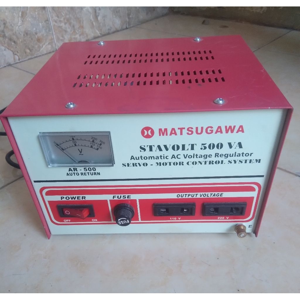 Stavolt Matsugawa 500Va Servo