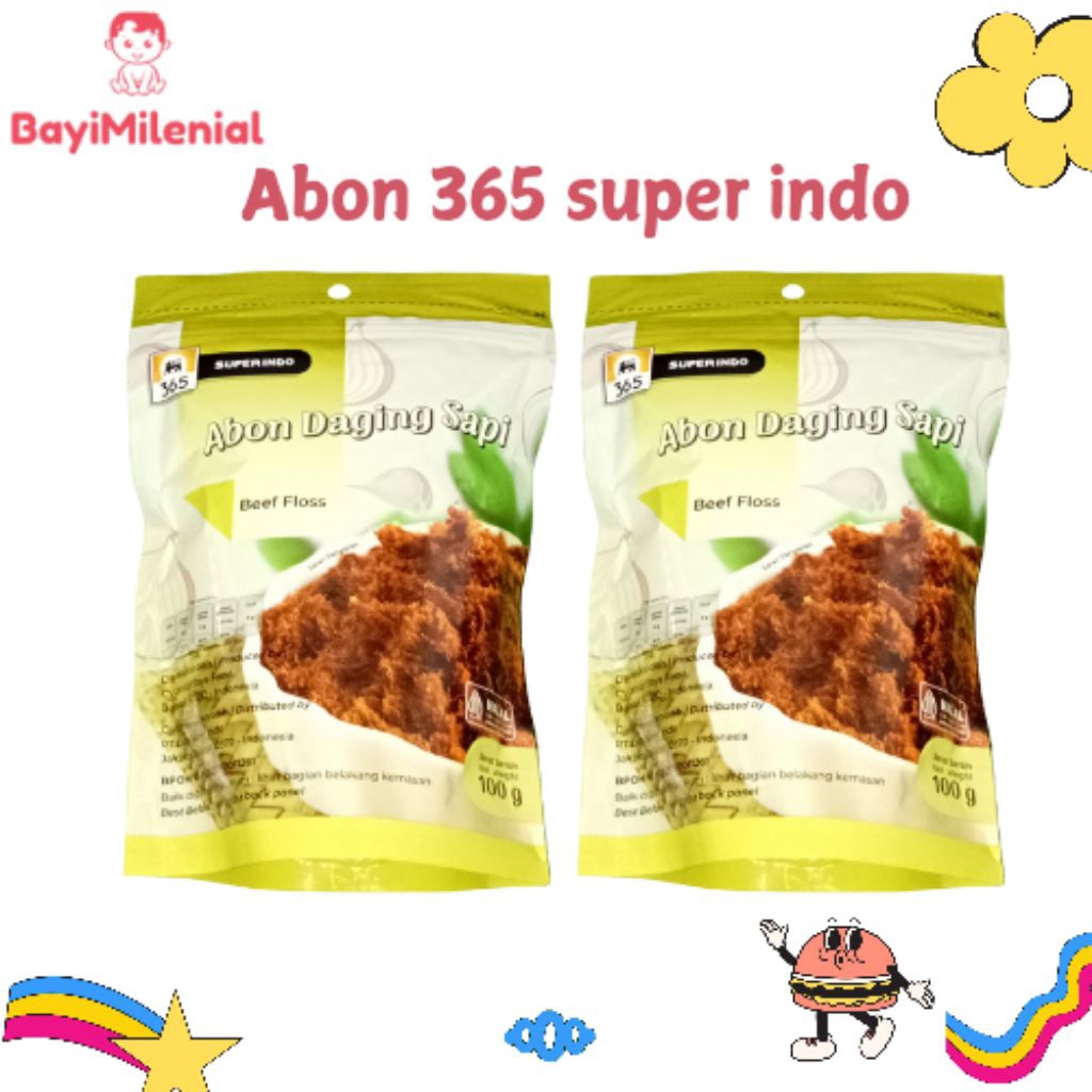 

abon daging sapi 365 superindo 100 gr