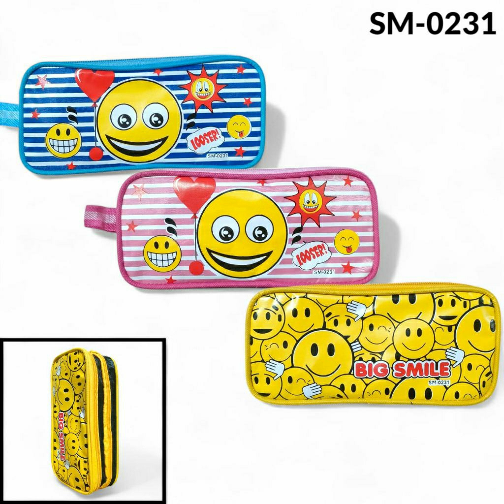 

Kotak Pensil Kain Motif Smile SM-0231
