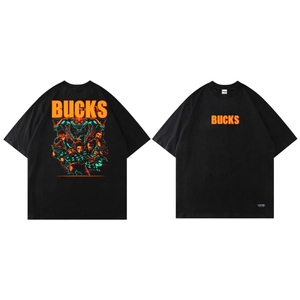 T-SHIRT BUCKSANDCOW OVERSIZE - KRN / KAOS BUCKS&COW