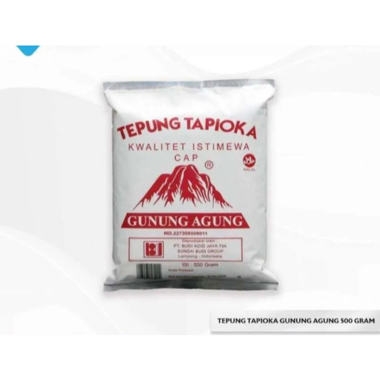 

TEPUNG TAPIOKA GUNUNG AGUNG 500GR