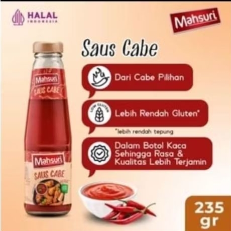 

Mahsuri Saus Sambal 235gr