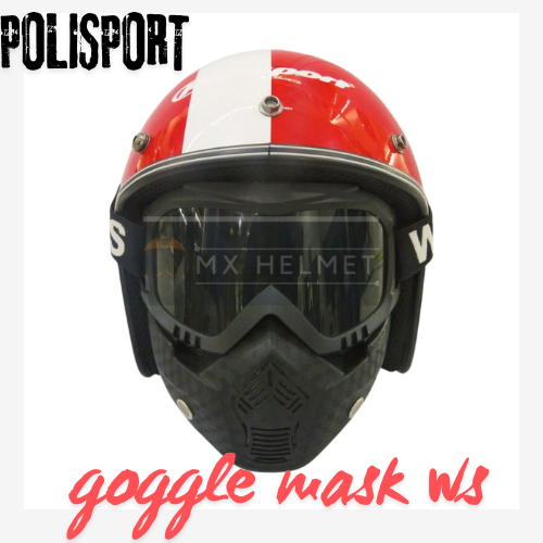 HELM BOGO TERLARIS/ HELM MVSTAR POLISPORT FREE KACA CEMBUNG X-SERIES