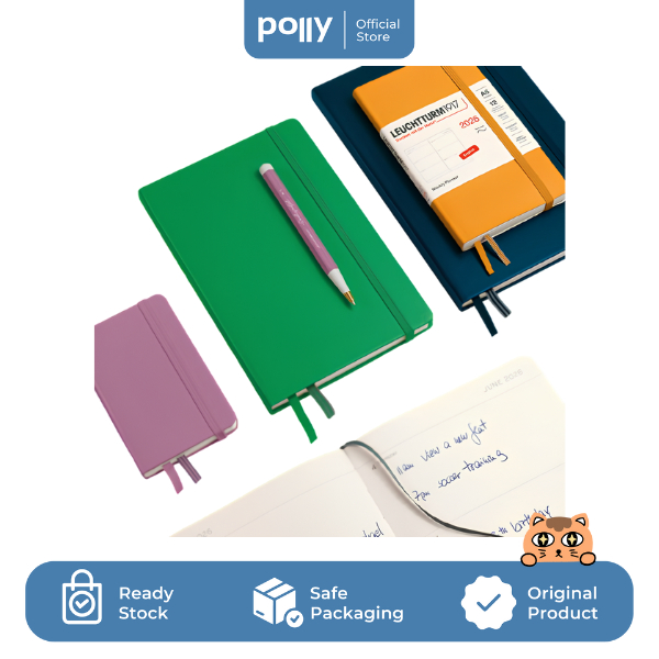 

LEUCHTTURM1917 Weekly Planner & Notebook Dotted Medium (A5) 2026