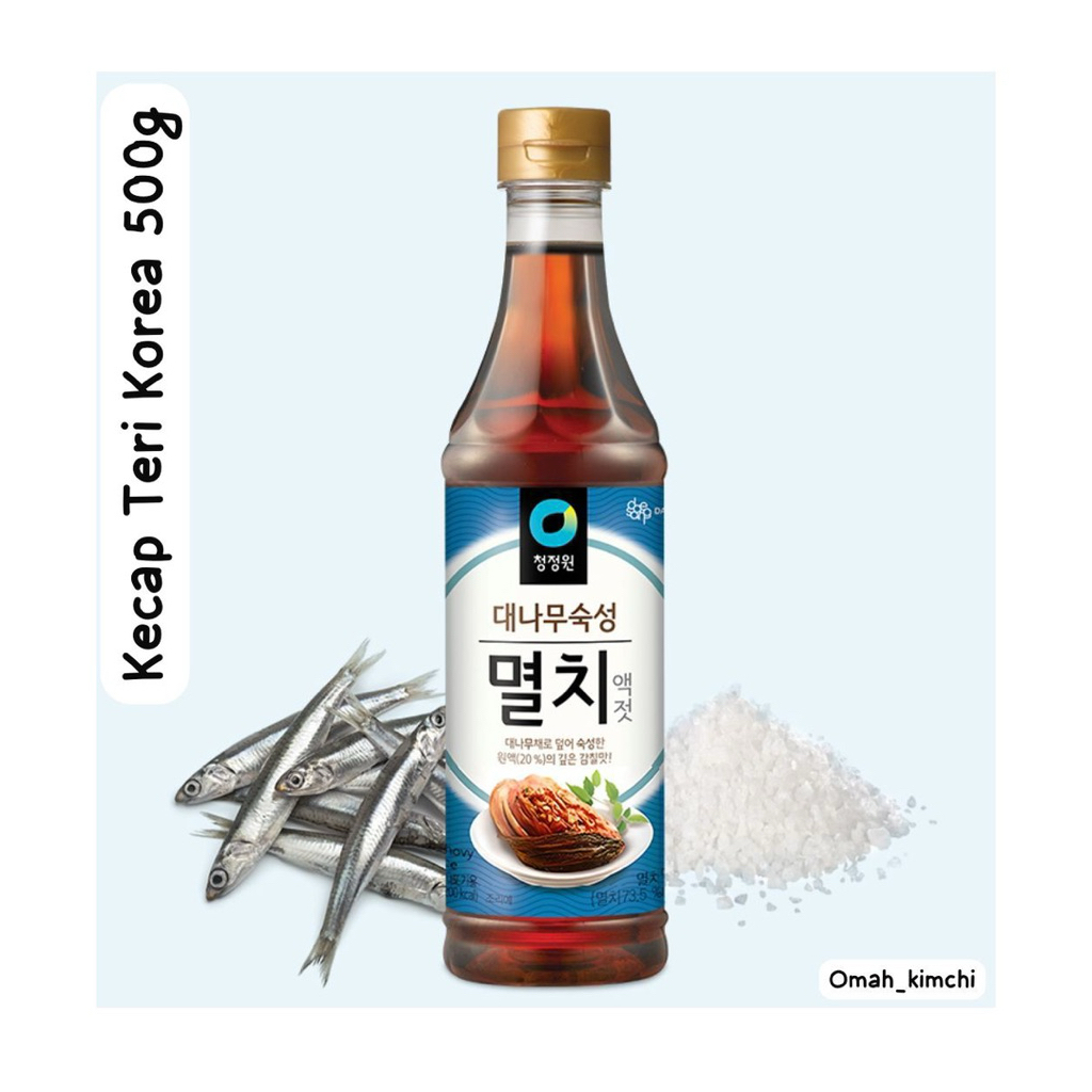 

kecap teri Korea 500g / anchovy sauce 500g