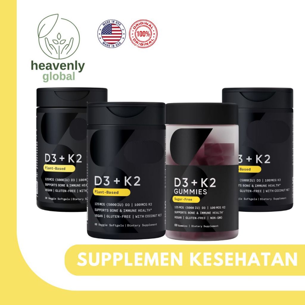 SR Sports Research Vitamin D3 + K2 with Coconut MCT Oil 5000iu - 30, 60, 120 Softgels, Non-GMO, Glut