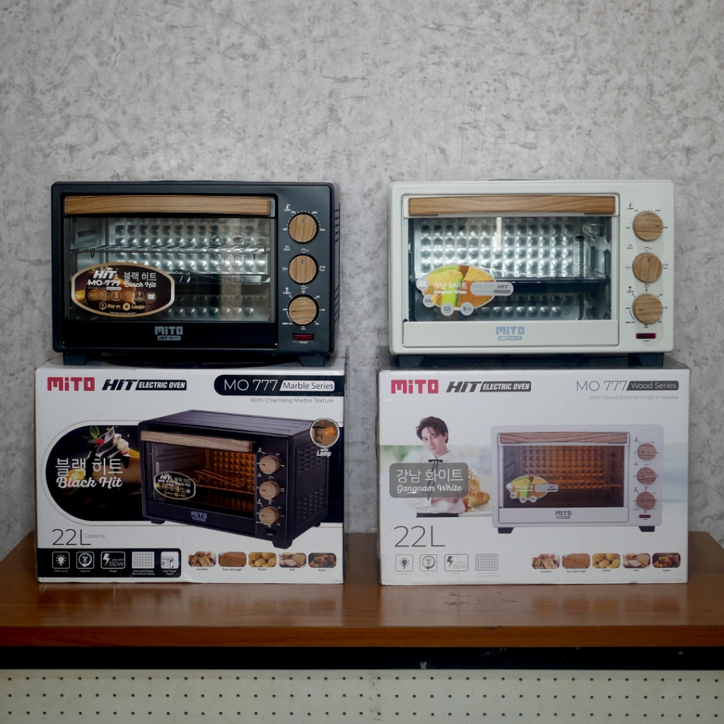 MITO Hit Electric Oven Listrik MITO MO-777 Oven Elektrik Praktis Gratis Buku Resep + Capit Kue 3in1