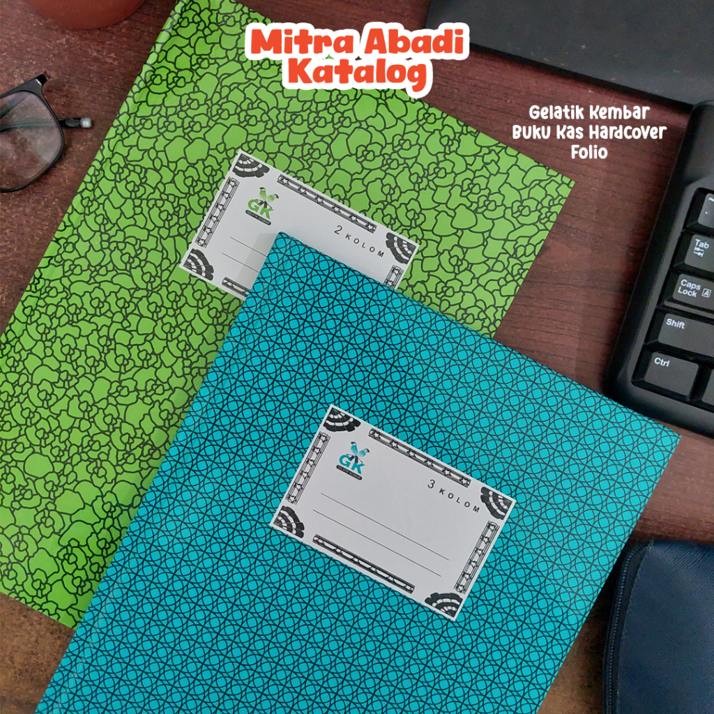 

BUKU KAS 3 KOLOM HARDCOVER GELATIK FOLIO & QUARTO ISI 50 & 100 / BUKU CATATAN AGENDA KEUANGAN