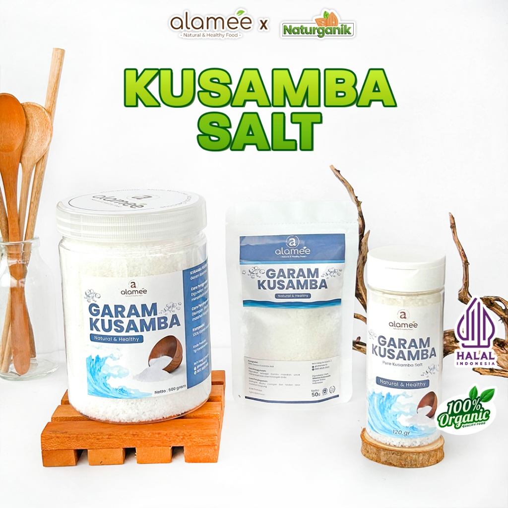 

Garam Laut Kusamba Seasalt Organic Sea Salt Laut Bali Organik Murni Natural Alami Lokal naturganik