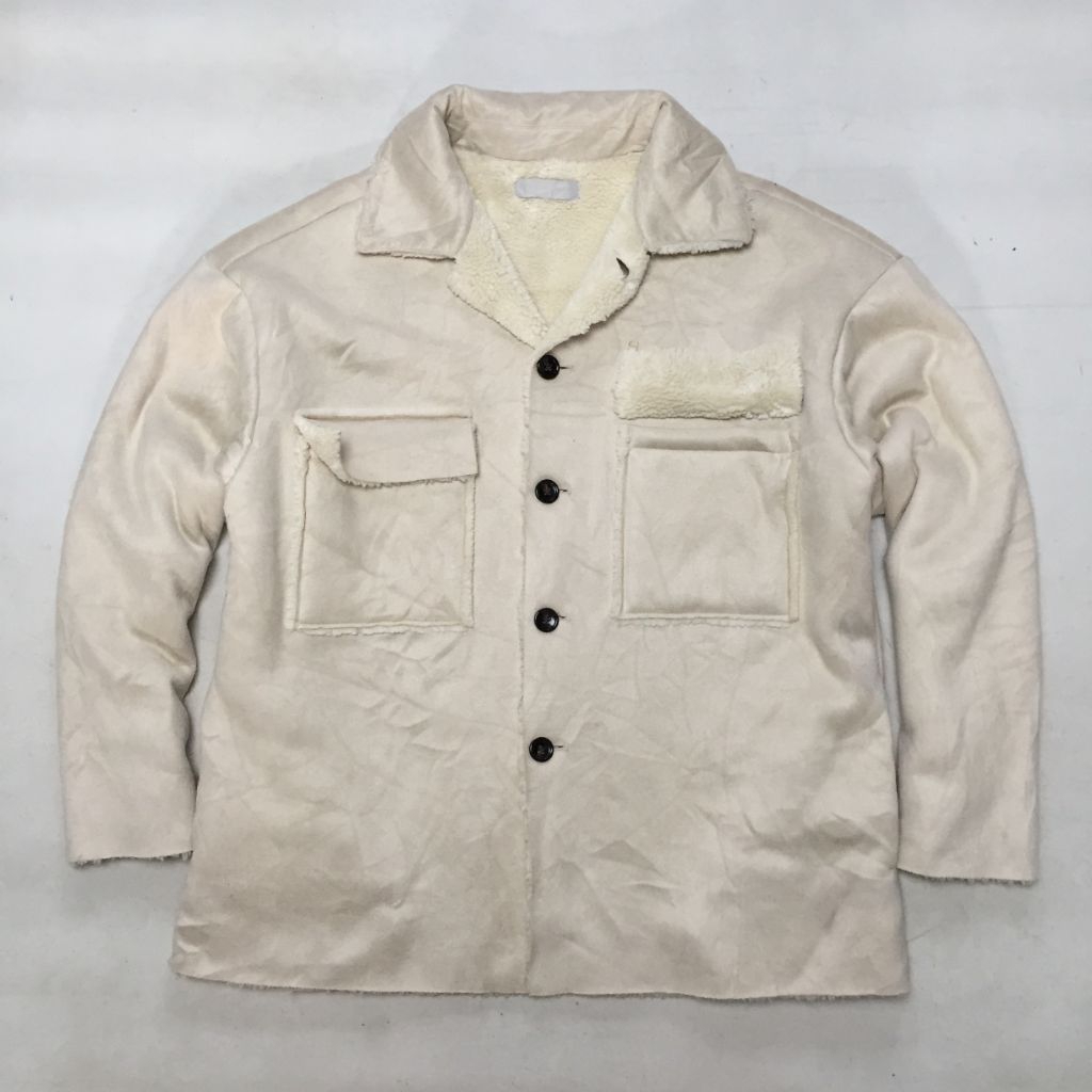 SENSE OF PLACE SUEDE SHERPA JACKET