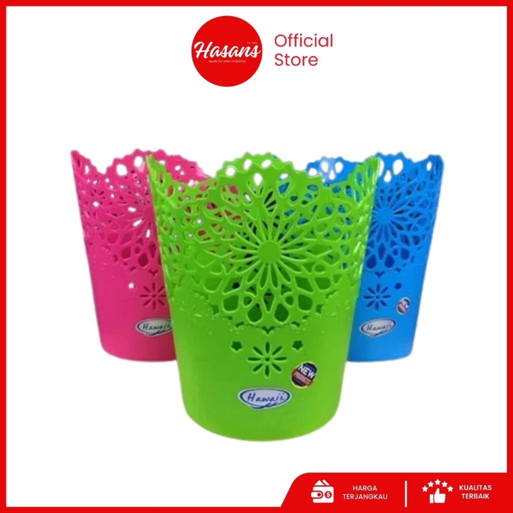 Hawaii Keranjang Plastik / Keranjang Penyimpanan / Keranjang Serbaguna / Pot Keranjang Almonte (S) 8