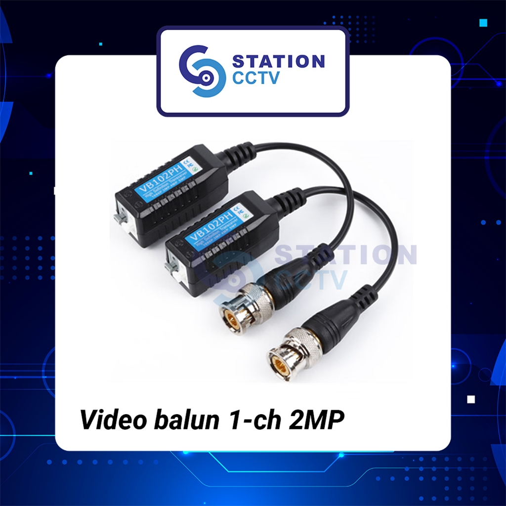 Video Balun CCTV 1 Channel / Video Balun 1 CH CCTV 8 MP