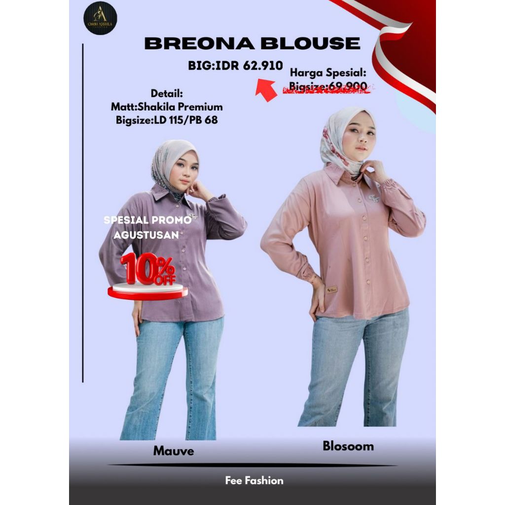 breona blouse fee fashion