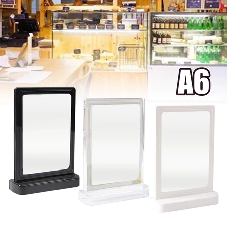 

Stand Akrilik Stand Menu Holder Brosur untuk Cafe Rumah Acrylic Qris Barcode