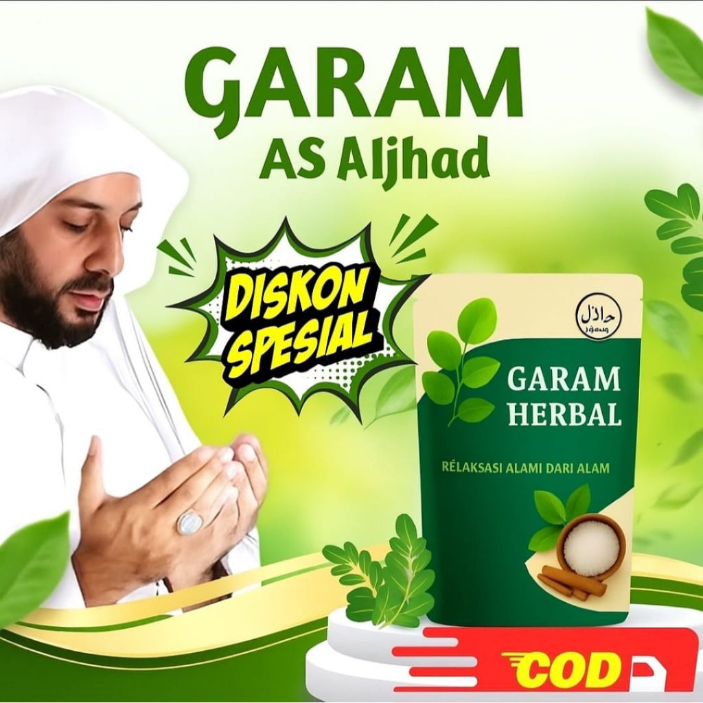 

COD Garam terapi daun Bidara 500 grm ASLI ORIGINAL 100%