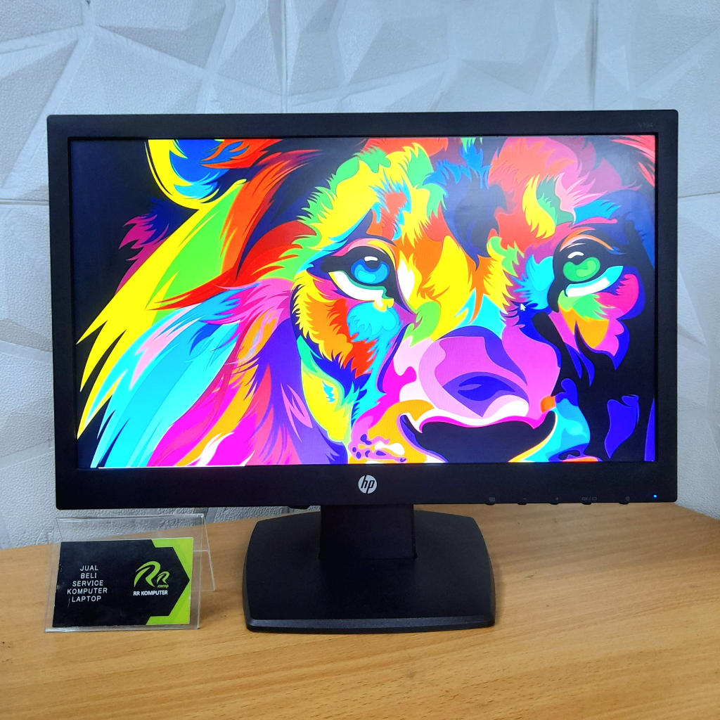 MONITOR LED HP 19 INCH SECOND MULUS BEKAS MURAH