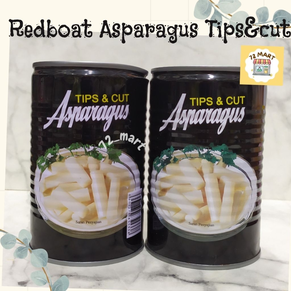 

RedBoat Asparagus Tips&Cut 430gr/ Asparagus Kaleng