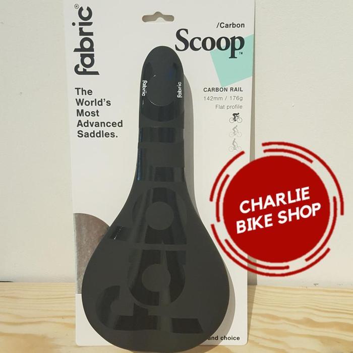 Saddle Sadel Fabric Scoop Pro Team Flat Carbon Rail