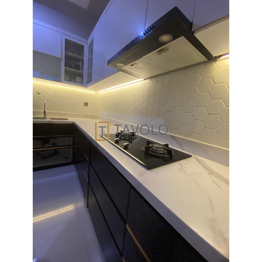 Solid Surface | Marmer Compres | Marmer Sintetic | Supplier Marmer | Top Table Kitchen | Backsplash 