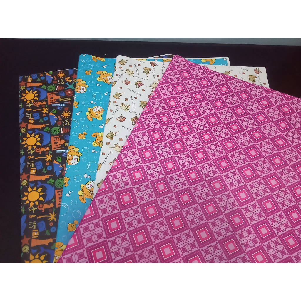 

[ Ecer ] Kertas Kado Bermacam Kharakter / Random Kertas kado