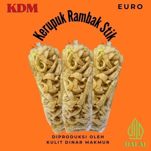 

Kerupuk Rambak Stik Euro Gurih