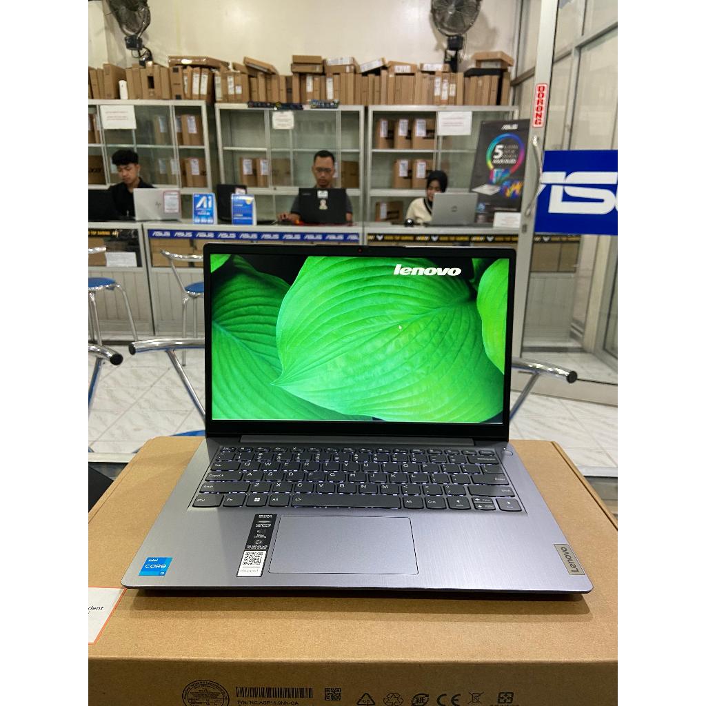 LAPTOP BARU LENOVO IDEAPAD SLIM 3I INTEL CORE I3 GEN 12th RAM 8GB SSD 256GB LAYAR 14"INCH KEYBOARD B