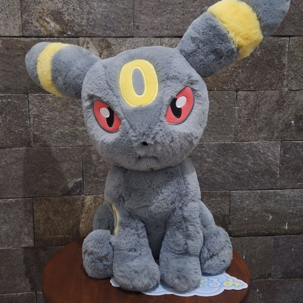 Boneka Umbreon Fuwa Fuwa Fluffy [New Tag] Pokemon Plush