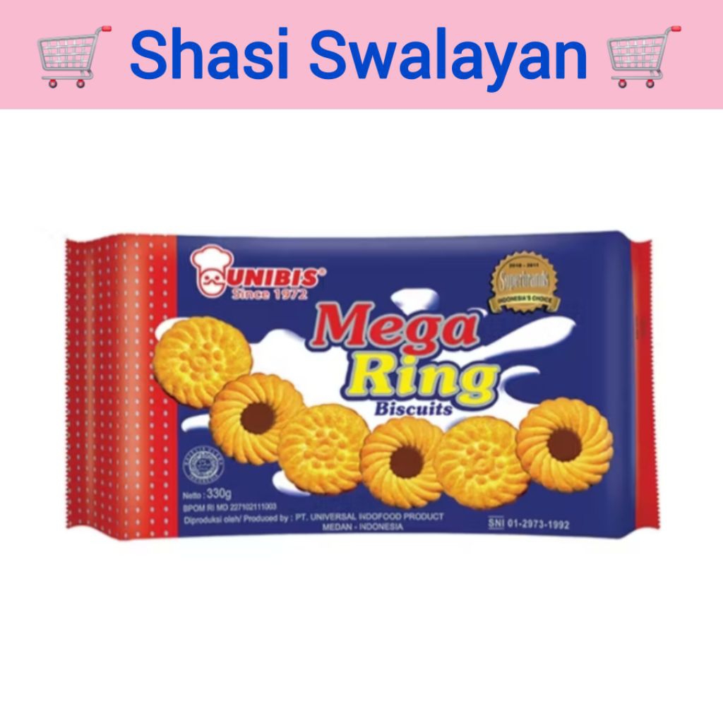 

UNIBIS Mega Ring Biskuit Coklat 228 gram