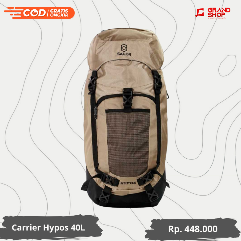 Tas Ransel Gunung / Carrier 40 Liter Hypos Sailor 60513