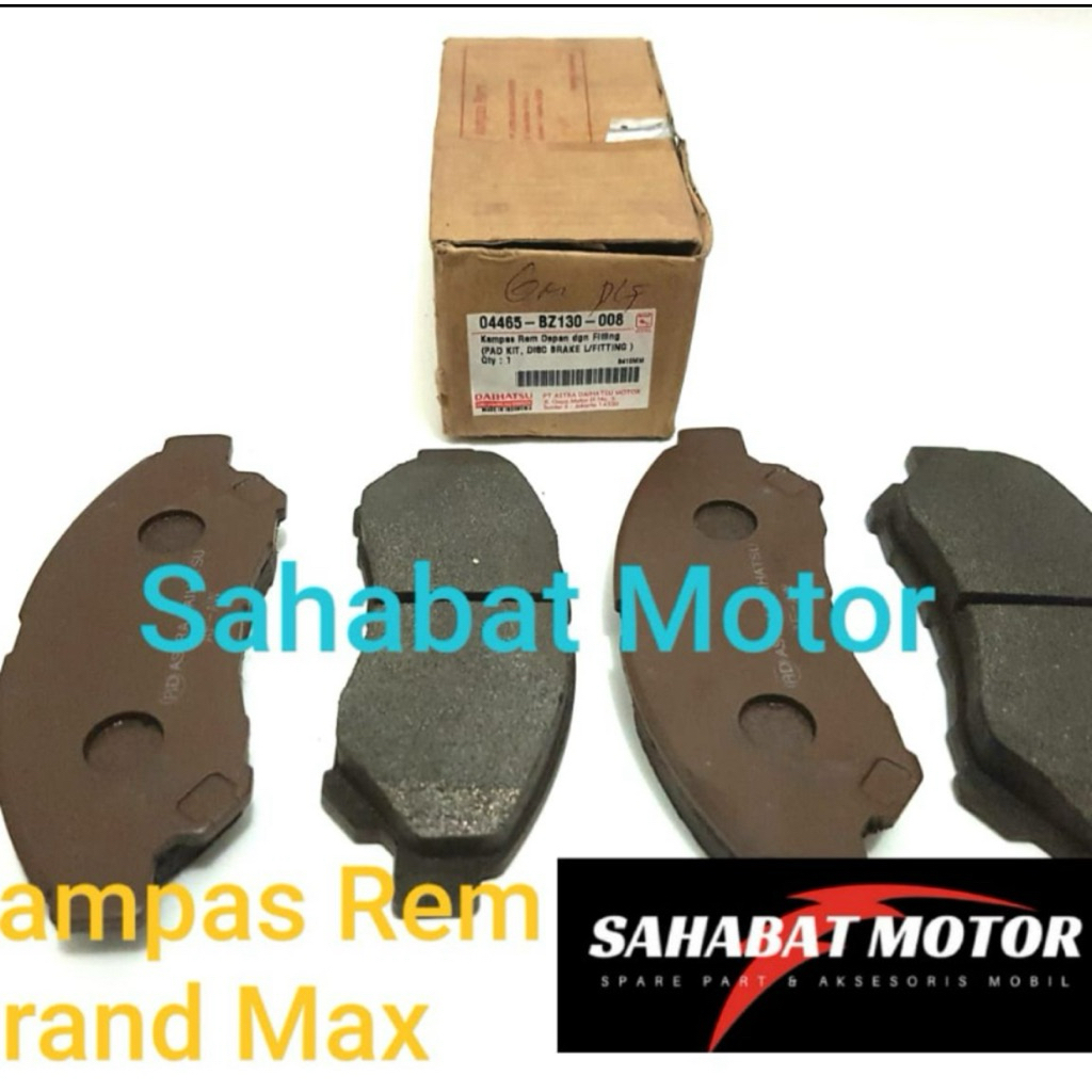 KAMPAS REM GRAND MAX KAMPAS REM DEPAN GRAND MAX BRAKE PAD GRAND MAX