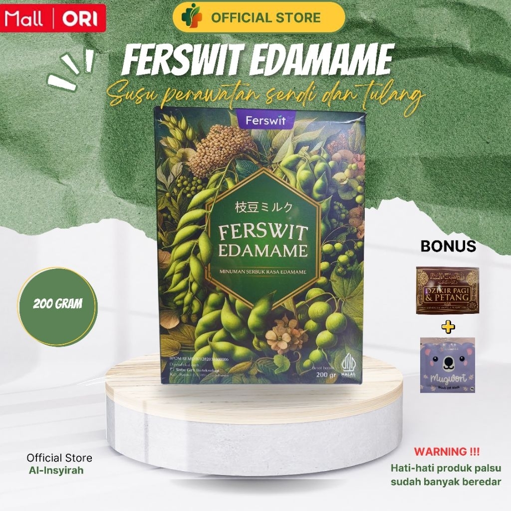 

FERSWIT Minuman Susu Edamame Isi 200GR