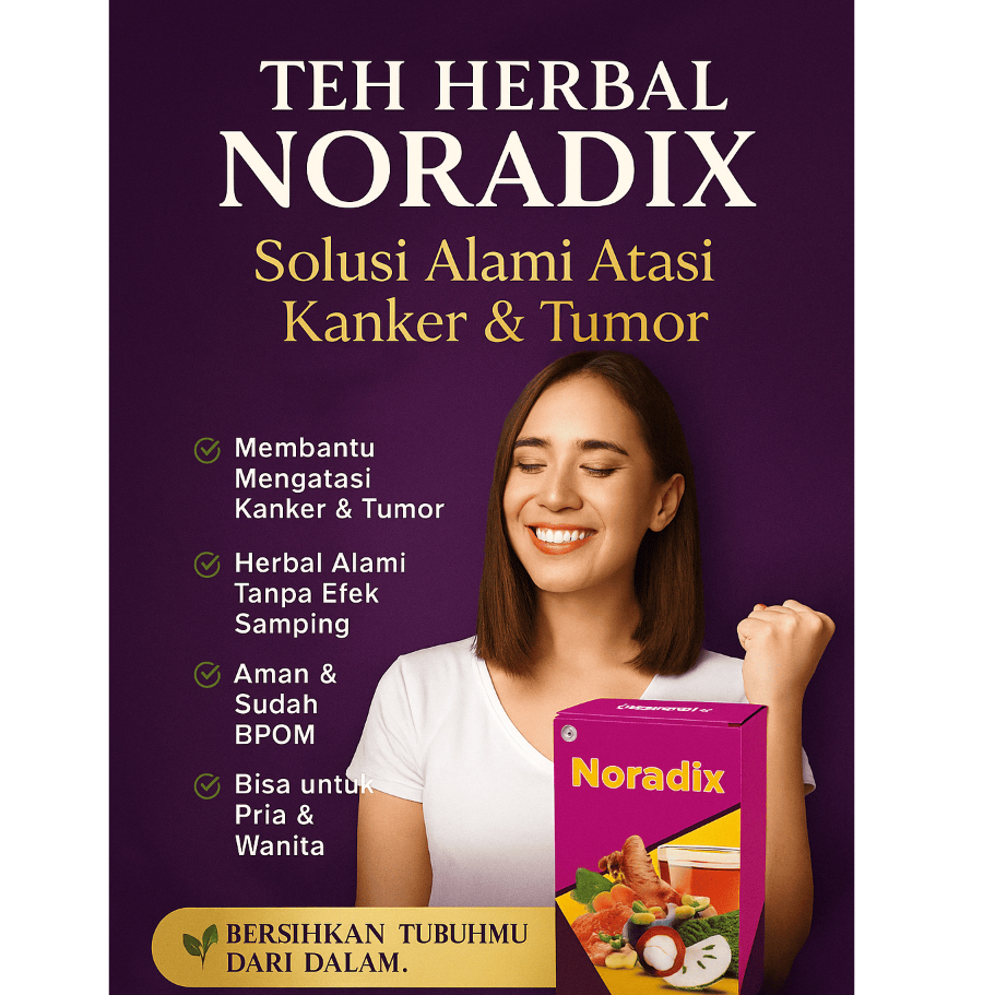 

Paket 3 box || TEH NORADIX atasi benjolan tumor atau kanker ORIGINAL