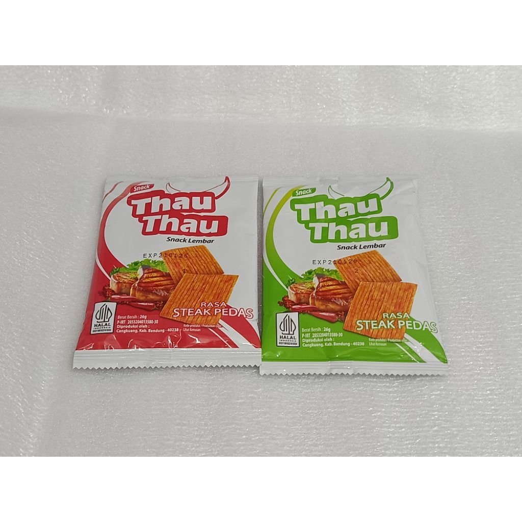 

Thau Thau - Snack kembang tahu pedas rasa sapi Isi 20 pcs