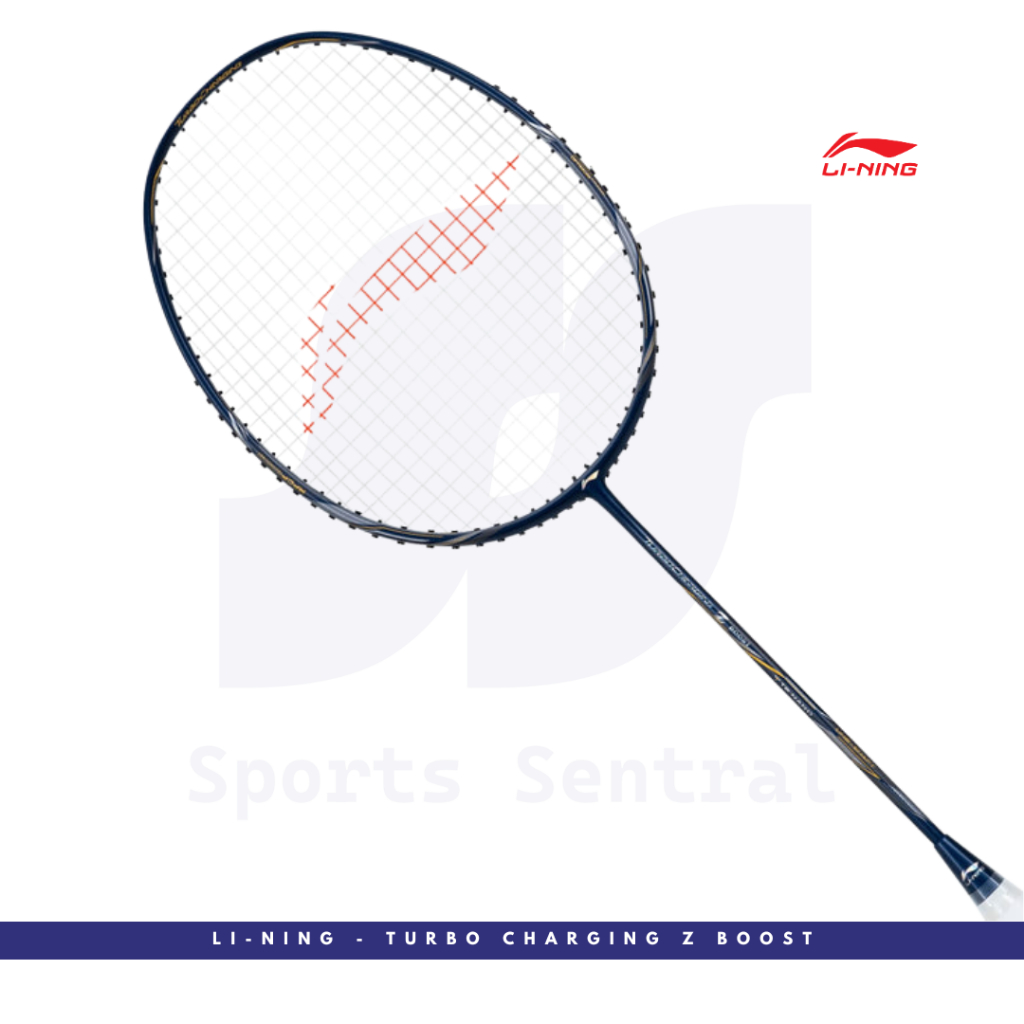 Lining Raket Badminton Turbo Charging Z Boost Free Cover