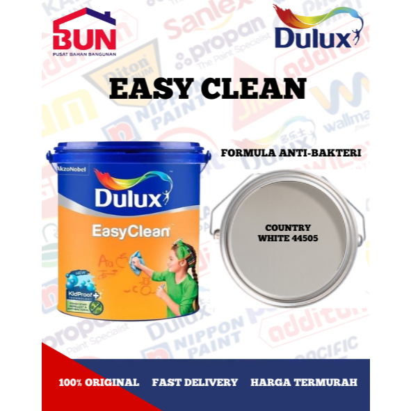 CAT DULUX EASY CLEAN 2.5 LT - COUNTRY WHITE 44505